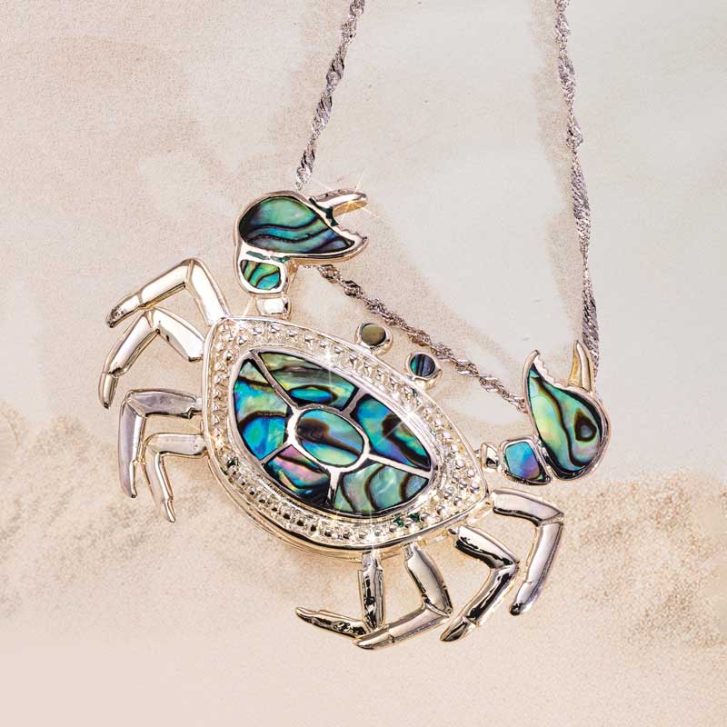 Summertime Special Crab Pendant